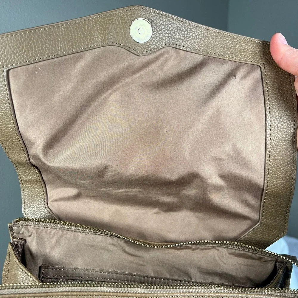 Freshly Picked Diaper Bag Backpack Butterscotch/Tan 14x12x7 Preowned Nice